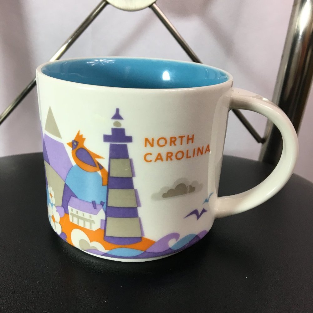 Starbucks You Are Here N. CAROLINA Mug Coffee Mug